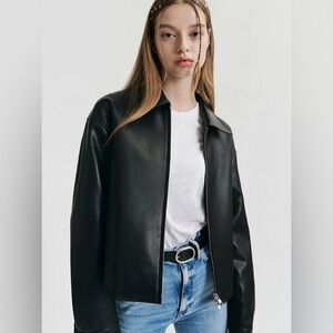 DOFFSEPT Vegan Leather Jacket